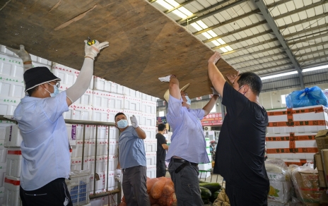 迎考，“蔬菜人”一步一腳印 （蔬菜市場(chǎng)創(chuàng  )建持續推進(jìn)系列）